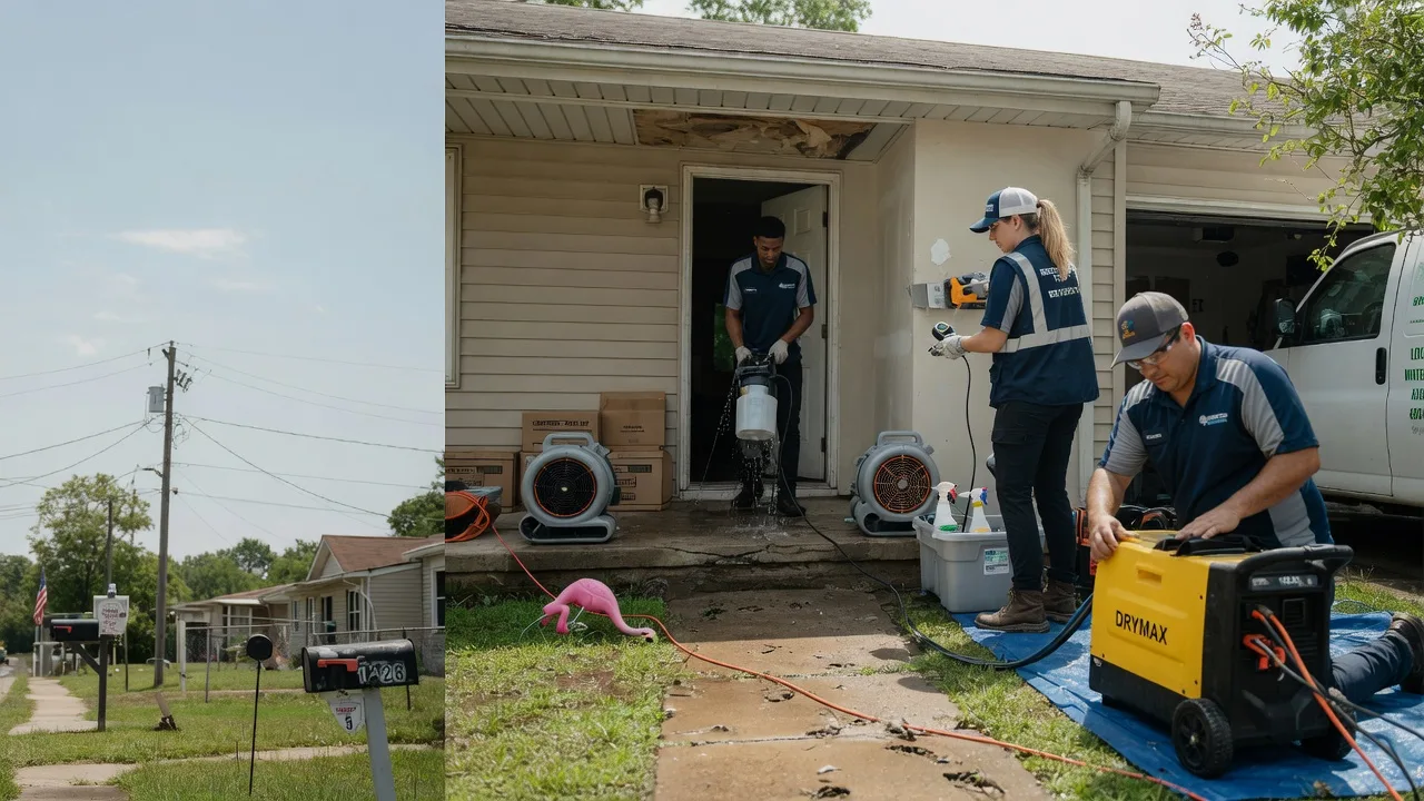Storm Damage Water Removal in Michigan City, MS near me